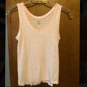 LOFT light pink basic tank top